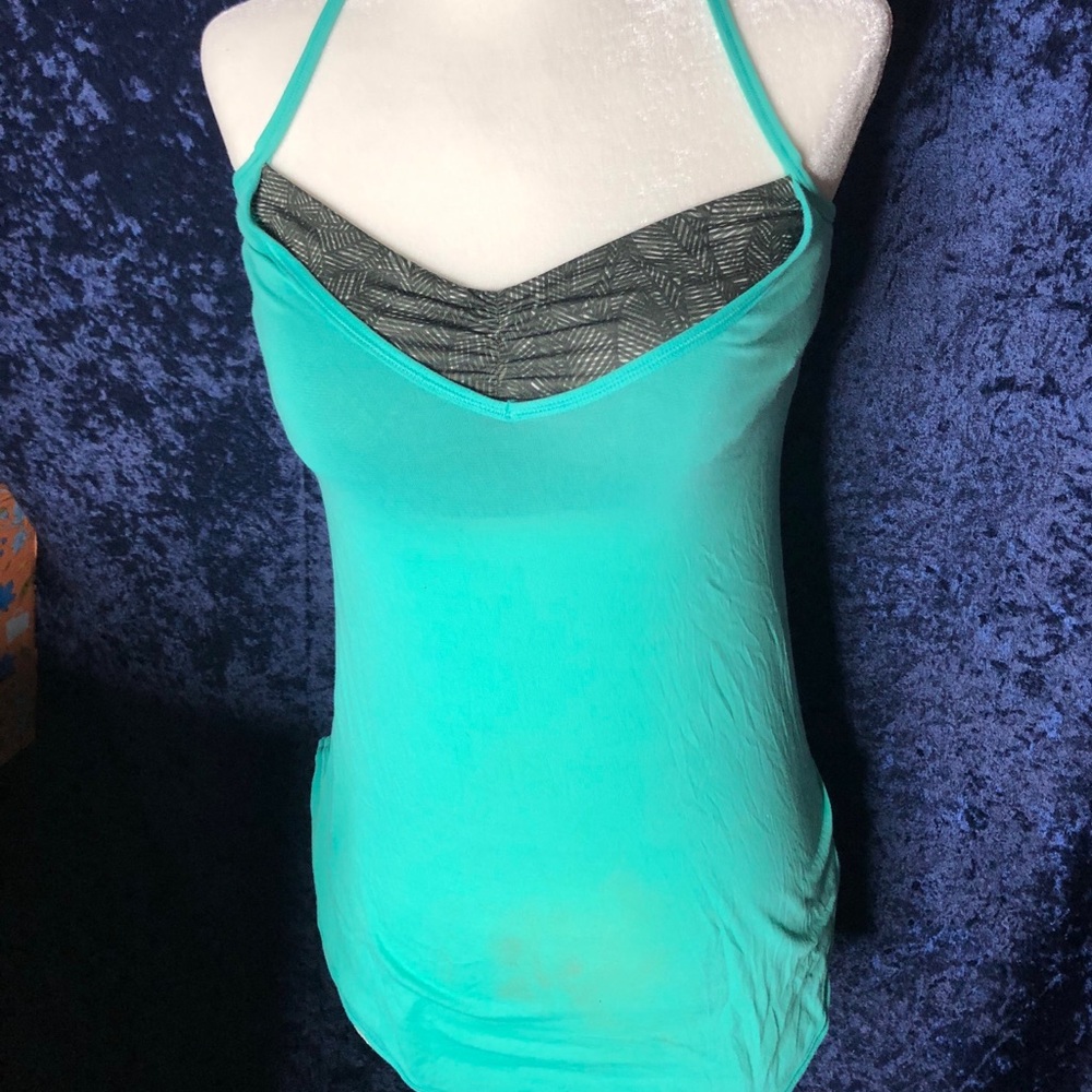 Lululemon Roll Out Tank Bali Breeze sz 6